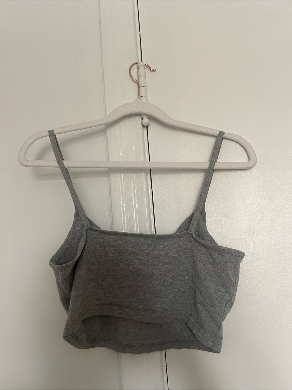 TNA Heather Gray Cropped Tank - Picture 2 of 3